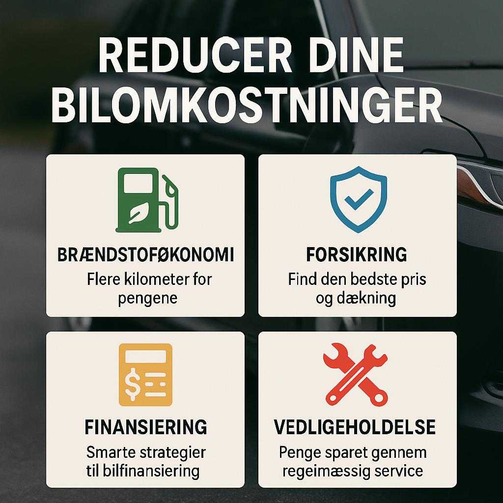 Reducer Dine Bilomkostninger: Vejledning til Økonomisk Bilbesiddelse